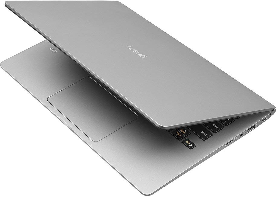 LG Electronics gram Thin and Light Laptop – 13.3" Full HD IPS Touchscreen Display, Intel Core i7 (8th Gen), 8GB RAM, 256GB SSD, Back-lit Keyboard - Dark Silver – 13Z980-A.AAS7U1