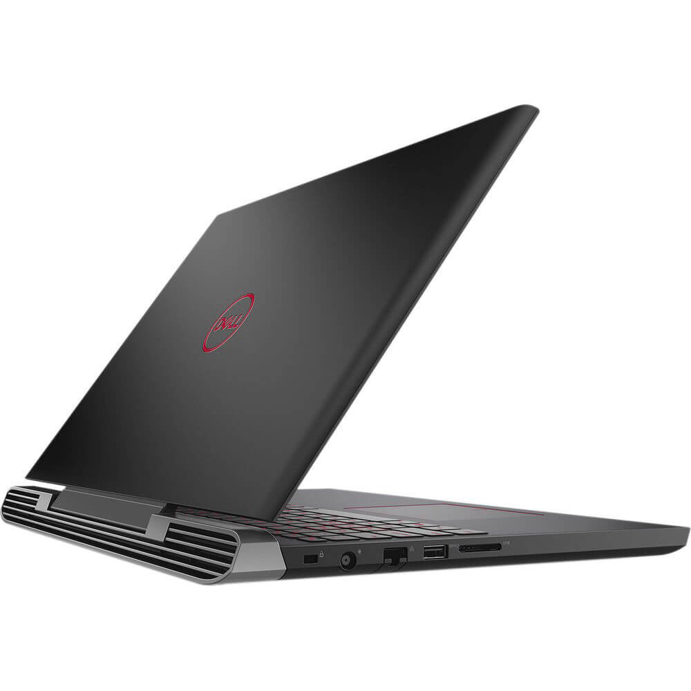 Dell G5 Gaming Laptop 15.6" Full HD 1920 x 1080 LED Display, 8th Gen 6 Core Intel i7-8750H Processor, 16GB Memory, 256GB SSD +1TB HDD, NVIDIA GeForce GTX 1050Ti, Licorice Black