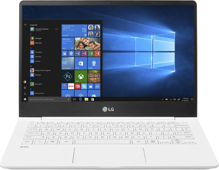 LG gram Laptop - 13.3" Full HD Display, Intel 8th Gen Core i5, 8GB RAM, 256GB SSD, 24.5 Hour Battery, 13Z990-U.AAW5U1 (2019), White